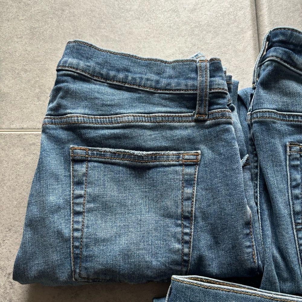 Lot of 3 mens light wash jeans 30x30 - Picture 2 of 8